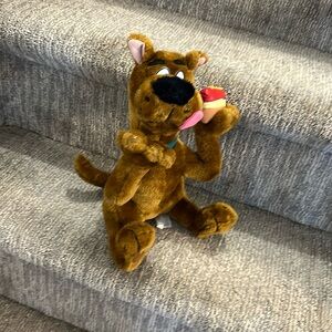 Vtg Cartoon Network Scooby Doo with Hotdog Stuffed Plush with Tags Play by Play